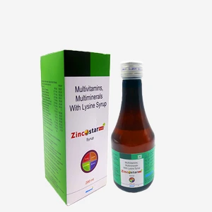 Zinco star syrup, multivitamin multimineral syrup